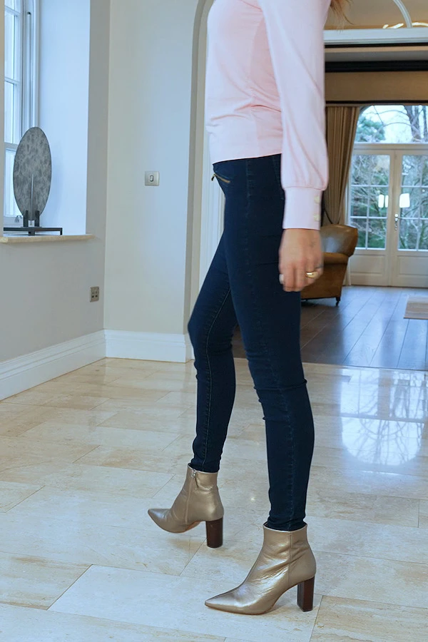 Dark Indigo Zip Detail Jeggings 9 Dark Indigo Zip Detail Jeggings - Image 7