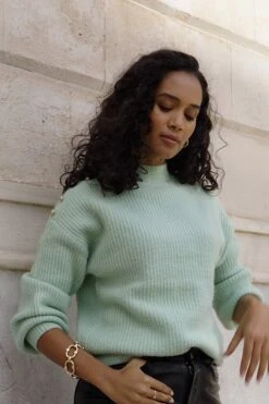 Sage Green Button Shoulder Detail Jumper 19 Sage Green Button Shoulder Detail Jumper -Sosandar Fashion Store 2d08f3740731c8709531eeefcd0cbe98b290c8ac