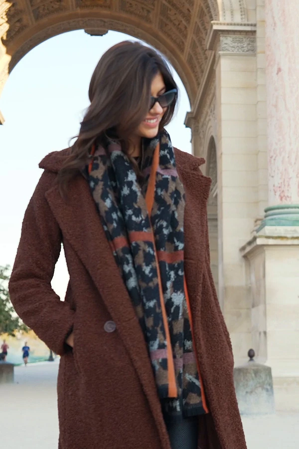 Chocolate Brown Super Cosy Longline Borg Coat 9 Chocolate Brown Super Cosy Longline Borg Coat - Image 7