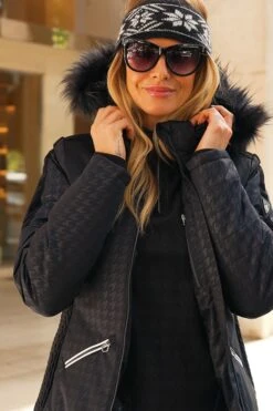 Dare 2B Houndstooth Check Insulated Ski Jacket 23 Dare 2B Houndstooth Check Insulated Ski Jacket -Sosandar Fashion Store 42ae3990d7ba2e5bee2dbccd542771436c2e8d0d