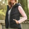 Dare 2B Black Quilted Ski Gilet With Hood 1 Dare 2B Black Quilted Ski Gilet With Hood -Sosandar Fashion Store 49 a21le029bk a21le037bgy 040