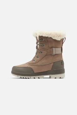 Sorel Taupe Leather Shearling Collar Hiker Boot 11 Sorel Taupe Leather Shearling Collar Hiker Boot -Sosandar Fashion Store a21fw009bn0003 5
