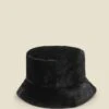 Black Faux Fur Bucket Hat 2 Black Faux Fur Bucket Hat -Sosandar Fashion Store a22ac032bk0001 a