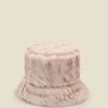 Taupe Faux Fur Bucket Hat -Sosandar Fashion Store a22ac032nl0015 a