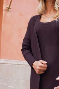 Chocolate Brown Longline Button Front Cardigan 17 Chocolate Brown Longline Button Front Cardigan -Sosandar Fashion Store aa55e1e44f171fcb68fb933f979b39531681a8d3