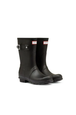 Hunter Original Black Short Wellington Boots