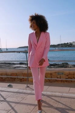 Pink Kick Flare Cropped Trousers 13 Pink Kick Flare Cropped Trousers -Sosandar Fashion Store d364cf702cff0ad42b1bb78340b126257ebbd259