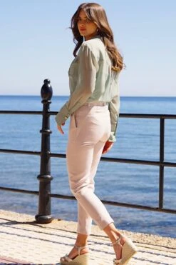 Natural Straight Leg Utility Trousers 13 Natural Straight Leg Utility Trousers -Sosandar Fashion Store d82dc9d37ea869098577f17e5013637b920eaf1d