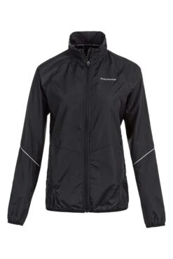 Black Motivate Activewear Zip Jacket With Pockets -Sosandar Fashion Store endurance zip up