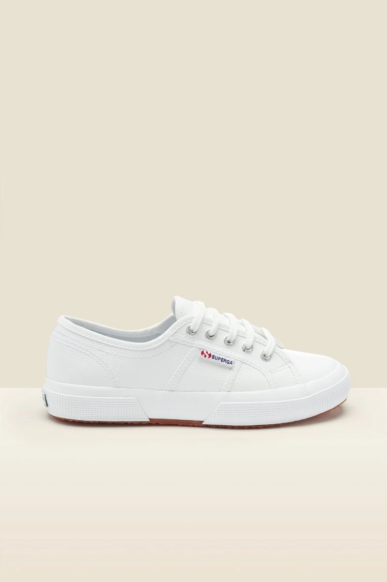 Superga 2750 Cotu Classic White Canvas Trainers 6 Superga 2750 Cotu Classic White Canvas Trainers - Image 4