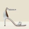 Nia Silver Leather Barely There High Heel Sandal 1 Nia Silver Leather Barely There High Heel Sandal -Sosandar Fashion Store s22fw029mc0005 b 1