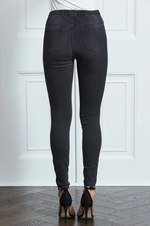 Charcoal Grey Perfect Jeggings 8 Charcoal Grey Perfect Jeggings - Image 6