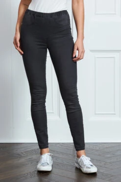 Charcoal Grey Perfect Jeggings 19 Charcoal Grey Perfect Jeggings -Sosandar Fashion Store s27 s21bd016gy 039