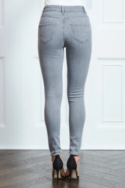 Light Grey Perfect Skinny Jeans 13 Light Grey Perfect Skinny Jeans -Sosandar Fashion Store s9 s20bd002gy0003 024