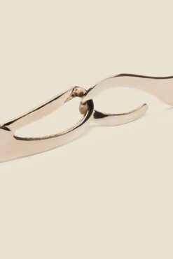 Black Patent Leather Slim Waist Belt With Gold Clasp -Sosandar Fashion Store sosandar belts 018 1