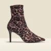 Ava Leopard Stretch Sock Boot 2 Ava Leopard Stretch Sock Boot -Sosandar Fashion Store sosandar leopardsockboot 1