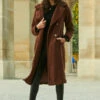 Chocolate Brown Super Cosy Longline Borg Coat