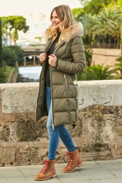 Sorel Tan Leather Contrast Lace Hiker Boot -Sosandar Fashion Store web 38 s20ow009gn 022