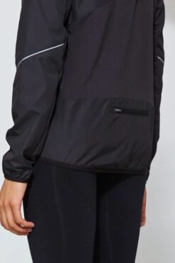 Black Motivate Activewear Zip Jacket With Pockets -Sosandar Fashion Store web d2s5 s21aw045 s21aw050 s21aw024 156
