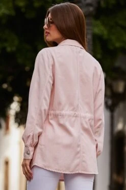Pink Denim Utility Jacket -Sosandar Fashion Store web2 2304 16 s23ow058pk0003 16 239