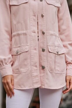 Pink Denim Utility Jacket -Sosandar Fashion Store web2 2304 16 s23ow058pk0003 16 255