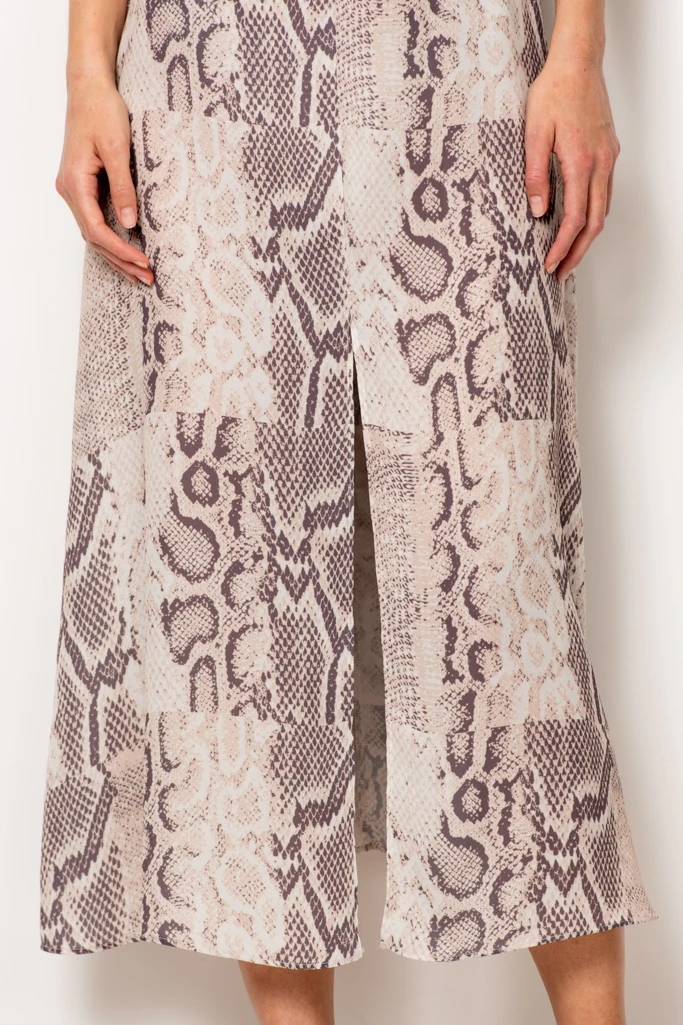 Coffee & Cream Animal Print Maxi Dress 12 Coffee & Cream Animal Print Maxi Dress - Image 10