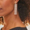 Silver Diamante Tassel Drop Earrings 1 Silver Diamante Tassel Drop Earrings -Sosandar Fashion Store web 111 a22tj057bk0001 192