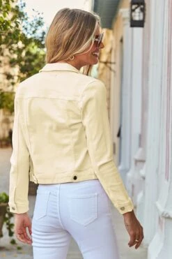 Lemon Yellow Denim Jacket 8 Lemon Yellow Denim Jacket -Sosandar Fashion Store web 135 ss19or01yw0003 144 rc 1