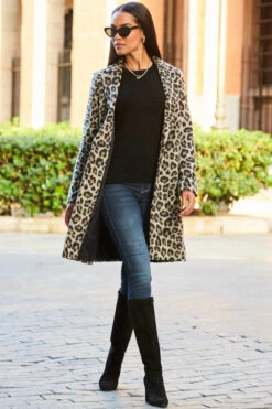 Leopard Print Wool Mix Coat 14 Leopard Print Wool Mix Coat -Sosandar Fashion Store web 17 a22ow010ld0001 013 1