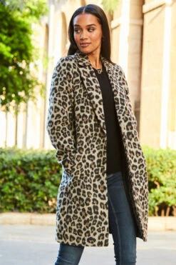 Leopard Print Wool Mix Coat 12 Leopard Print Wool Mix Coat -Sosandar Fashion Store web 17 a22ow010ld0001 144