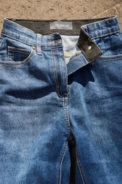 Mid Blue Ultra-Stretch Comfort Fit Skinny Jeans -Sosandar Fashion Store web 18 s22ow082bk s22tk125cm 193