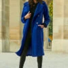 Cobalt Blue Super Cosy Longline Borg Coat -Sosandar Fashion Store web 1 a21ow001bn a20bd020bk 012 cobalt rt