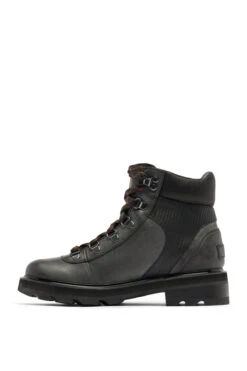 Sorel Black Short Laced Up Hiker Boot 9 Sorel Black Short Laced Up Hiker Boot -Sosandar Fashion Store web 2009291 010 m 1