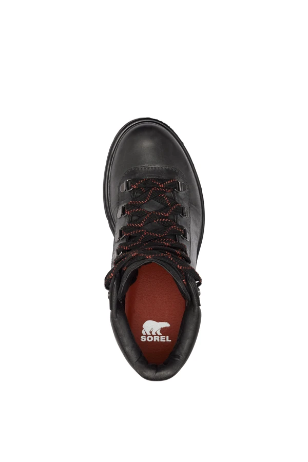 Sorel Black Short Laced Up Hiker Boot 6 Sorel Black Short Laced Up Hiker Boot - Image 4