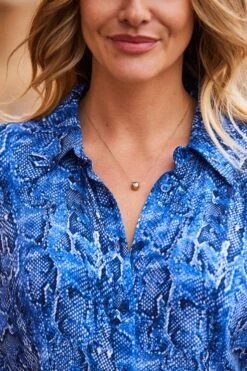 Blue Animal Print Belted Midi Shirt Dress 13 Blue Animal Print Belted Midi Shirt Dress -Sosandar Fashion Store web 2303 075 s22dw148blan02 075 176 1