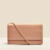 Nude Faux Leather Clutch Bag -Sosandar Fashion Store web 2303 box a21ac079nl0002 a
