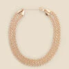 Gold Flat Chain Link Necklace -Sosandar Fashion Store web 2303 box s23ac026mc0003 a