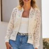 Ivory Luxe Lace Bomber Jacket -Sosandar Fashion Store web 2306 77 s23ow054nl0006 77 114 1