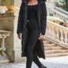Black Longline Padded Coat With Faux Fur Hood -Sosandar Fashion Store web 2309 141 a23ow021bk0001 141 147