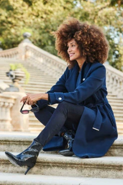 Navy Blue Military Longline Belted Coat 16 Navy Blue Military Longline Belted Coat -Sosandar Fashion Store web 2309 28 a23ow003be0003 28 039