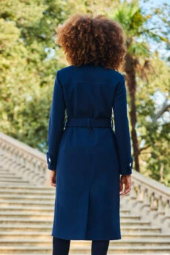 Navy Blue Military Longline Belted Coat 12 Navy Blue Military Longline Belted Coat -Sosandar Fashion Store web 2309 28 a23ow003be0003 28 517