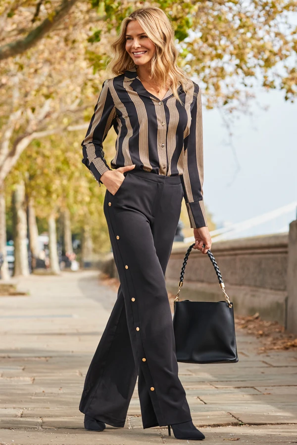 Black Faux Leather Twist Strap Detail Shoulder Bag 10 Black Faux Leather Twist Strap Detail Shoulder Bag - Image 8