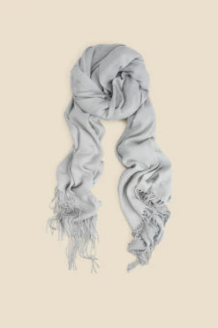 Light Grey Super Soft Pashmina Scarf