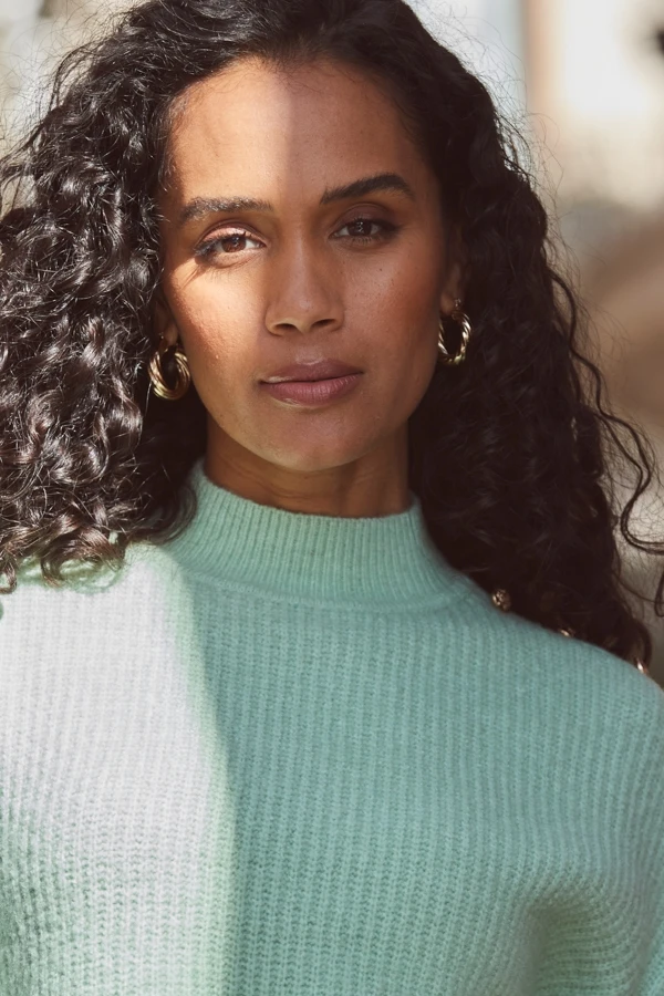 Sage Green Button Shoulder Detail Jumper 10 Sage Green Button Shoulder Detail Jumper - Image 8