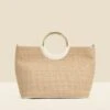 Natural Hoop Handle Raffia Tote Bag 2 Natural Hoop Handle Raffia Tote Bag -Sosandar Fashion Store web 2401 box s24ac001nl0003 a