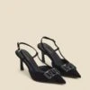 Black Suede Stiletto Heel Trim Detail Slingback Court Shoe 1 Black Suede Stiletto Heel Trim Detail Slingback Court Shoe -Sosandar Fashion Store web 2402 box s24fw021bk0001 b