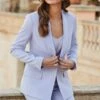 Lilac Shawl Collar Tailored Blazer -Sosandar Fashion Store web 2403 28 a23bw002pe0010 s24ow084pe0010 28 060 1