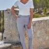 Grey Tapered Leg Trousers With Pockets 1 Grey Tapered Leg Trousers With Pockets -Sosandar Fashion Store web 2404 137 s24bw039gy0003 s24tj148iv0001 137 036