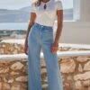 Light Wash Palazzo Jeans -Sosandar Fashion Store web 2405 07 s24tj180cm0001 07 017