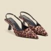 Leopard Print Kitten Heel Slingback Court Shoes -Sosandar Fashion Store web 2407 box a24fw005nlbn01 1